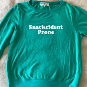 Wildfox snackcident prone jumper